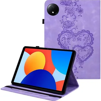 Pouzdro na tablet Heart zavírací pouzdro na tablet Xiaomi Redmi Pad SE 8.7 - fialové