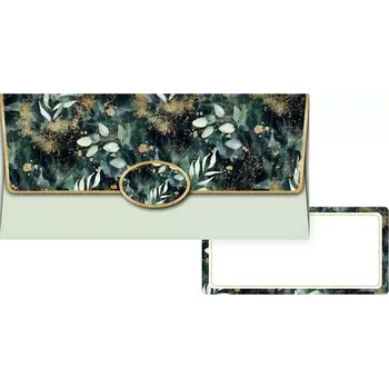 Balónek Obálka na peníze zlaté listy