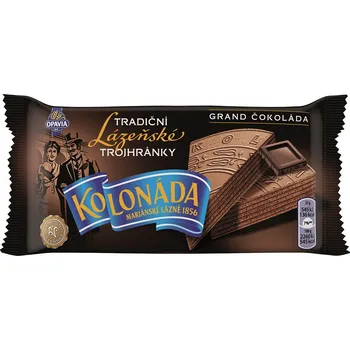 Kolonáda Trojhránky láz. oplatky Grand čokoládové 50g cena za kartonové balení (Kartonové balení : 24 ks)