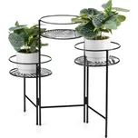 STOJAN NA KVĚTINÁČ TRIPLE 55X64X20 CM ČERNÁ