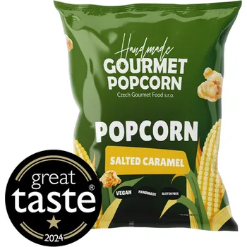 Popcorn Gourmet Popcorn Popcorn, slaný karamel, vegan, 80g