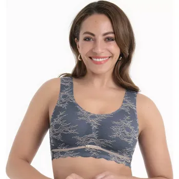 Podprsenka Bezkosticová Essentials podprsenka Anita 5400 grey rose velikost XXL