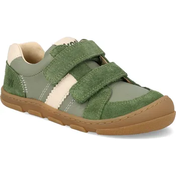 Dětská móda Barefoot dětské tenisky Koel - Kobi W II Olive širší zelené Velikost: 23