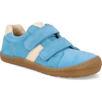 Barefoot dětské tenisky Koel - Denis Suede 3.0 Jeans modré Velikost: 25