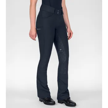 Vybavení pro jezdce ELT Kalhoty jezdecké Comfort Ride ELT, s gripem, vyšším pasem, dámské, deep blue 42