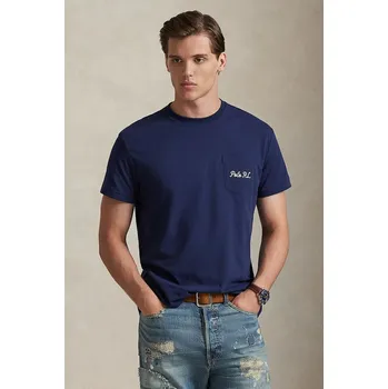 Pánské tričko Bavlněné tričko Polo Ralph Lauren 710B16610 námořnická modř 59X, vel. S