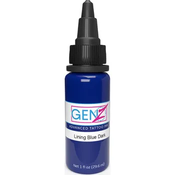 Tetovací barva INTENZE GEN Z Lining Blue Dark Color Lining Series