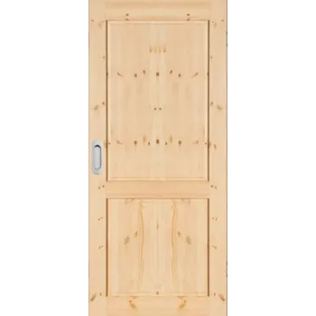 Interiérové dveře ArchoD Posuvné dveře do pouzdra dřevěné sukaté z borovice SK Klasik