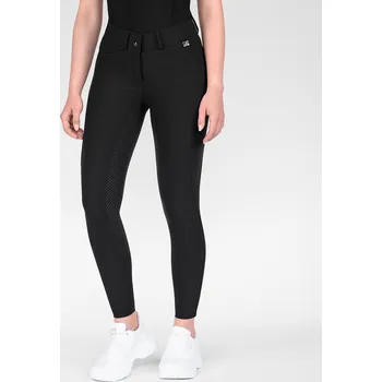 Jezdecké kalhoty ELT Rajtky Comfort Ride ELT, s gripem, dámské, černé 38