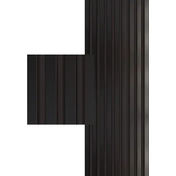 akustický panel Archo Akustický panel Universal Line Černá na černém HDF 400 x 400 x 21 mm