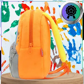 Dětský batoh Camerazar Dětský plyšový batoh pro předškoláky se zipem BAGR