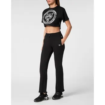 Pánské kalhoty Plein Sport Joggers kalhoty 14237 Černá Regular Fit S