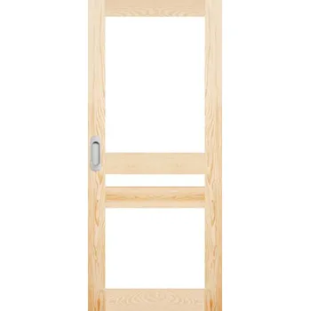 Vchodové dveře ArchoD Posuvné dveře do pouzdra dřevěné dýhované z borovice Cordoba