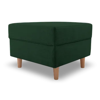 Taburet Taburet Volare/Loft, 52 x 52 cm, v zelené látce Avra 12