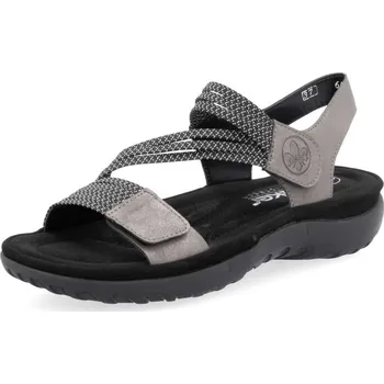 Dámské sandále Dámské sandály RIEKER 64870-42 šedá S6 41