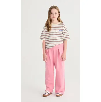 Dětské bavlněné tepláky Bobo Choses 126AC087 růžová 30X, vel. 111/122