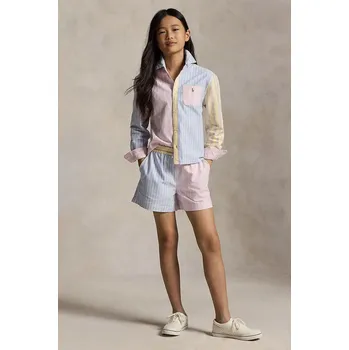 Chlapecké kraťasy Dětské bavlněné šortky Polo Ralph Lauren 313A11805001 vícebarevná MLC, vel. 140-142