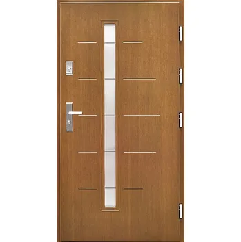 Vchodové dveře ArchoD Venkovní vchodové dřevěné dveře Deskové DP-44 Arie