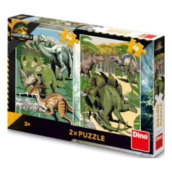Dětské zboží Puzzle 24+48 Jurský svět I.