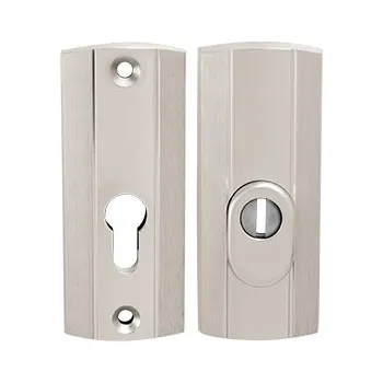 Dveřní kování AXA - ROZETA PRESTIGE PLUS PZ PLUS s otvorem pro vložku, 95 mm, přídavná rozeta F9 - Nerez elox