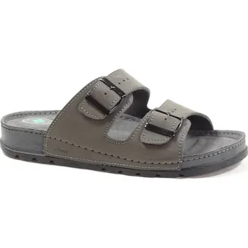 Pánské polobotky SANTÉ pánský pantofel 211/12 černá Velikost: 43