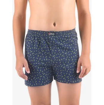 Trenýrky GINA 65014 Trenky chlapecké boxer klasik tisk Barva: lékořice žlutá, Velikost: 164/170