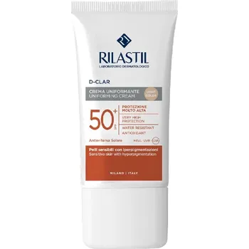 Opalování Rilastil D-Clar tónující ochranný krém s vysokými UV filtry Light Color SPF 50+