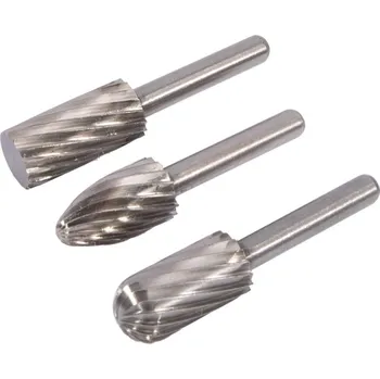 XTLINE XT164130 Rotační rašple kolíková, 1bal/3ks | 6,35 mm (1/4")