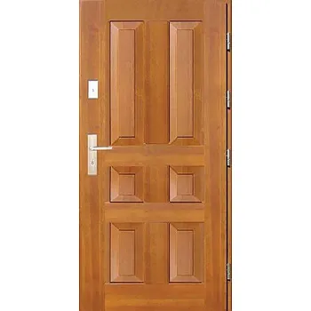 Vchodové dveře ArchoD Venkovní vchodové dřevěné dveře Masivní D-51