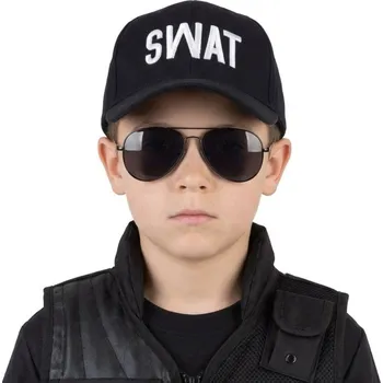 Karnevalový doplněk Čepice SWAT dětská