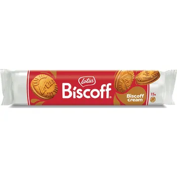 Lotus Biscoff sušenky s Biscoff krémem 150g cena za kartonové balení (Kartonové balení : 9 ks)