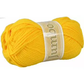 Galanterie Příze Jumbo 929 tmavě žlutá