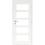 Interiérové rámové dveře Classen Lukka M3 70 P / 74,6 x 198,5 cm / pravé / prosklené / bílá