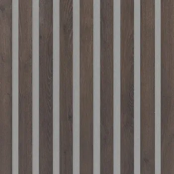 akustický panel Archo Akustický panel Design line CPL Dub kubánský na šedém filcu 2600 x 400 x 21 mm