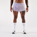 KIPRUN Pánské běžecké kraťasy Kiprun Run 500 Confort Split XL FIALOVÁ