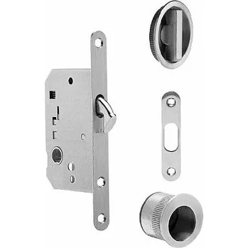 VPD Set na posuvné dveře Homer round WC Nerez