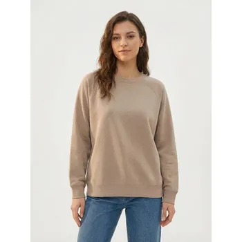 Dámská mikina Sinsay - Mikina s kulatým výstřihem - hnědá - 008GZ-84X - 008GZ-84X-XS-1