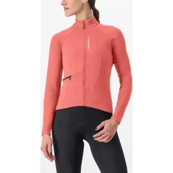 Cyklistické oblečení Castelli Unlimited Trail dámský dres dlouhý rukáv Mineral Red/Clay vel. S