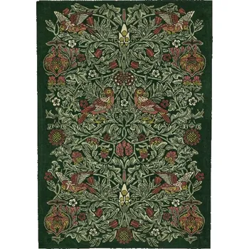 Vopi Luxusní květinový koberec Morris & Co Bird tump green 128307 Brink & Campman (Varianta: 170 x 240)