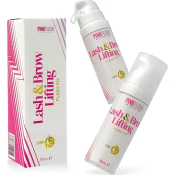 Pink Flash Switzerland Lash & Brow Lifting Flash Fix (2. krok) – lahvička 15 ml