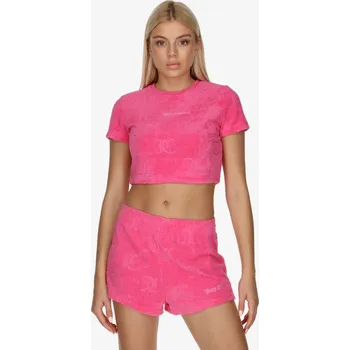 Juicy Couture SOPHIE TOWELLING CROP TOP L 324432