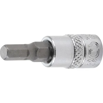 Gola hlavice Hlavice zástrčná 1/4" 6,3 mm, imbus 5 mm, délka 38mm - BGS 2499
