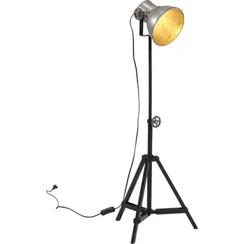 Stojací lampa vidaXL Stojací lampa 25 W 35 x 35 x 65/95 cm E27 [371872] Barva: Stříbrná