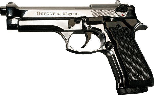 Plynová pistole EKOL FIRAT MAGNUM F92 titan cal. 9 mm P.A. ktg. PO