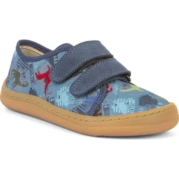Chlapecké tenisky Barefoot tenisky Froddo Dark denim textilní G1700379-19 34, Vnitřní délka boty: 22,8 cm, Vnitřní šířka boty: 8,3 cm