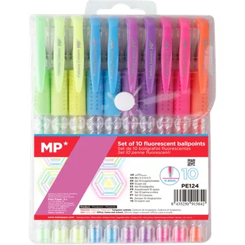 MP popisovač gel fluo 10ks PE124 508557