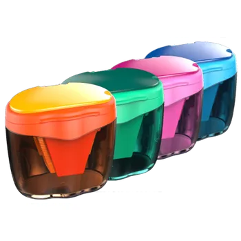 Ořezávátko ořezávátko EISEN plast na 3 tužky se zásobníkem 468T EISEN