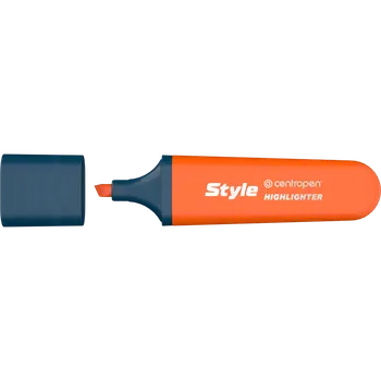 Zvýrazňovač centropen zvýrazňovač 6252 oranžový 550948