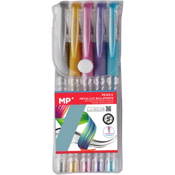 MP popisovač gel metallic 5ks PE123-5 547483