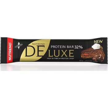 NUTREND Deluxe, tyčinka, 60 g čokoládový sachr
